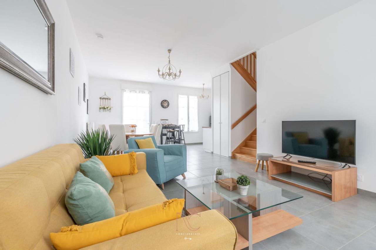 *Disneyland-Paris* 8 Pers, Wifi, Netflix, Parking Serris Luaran gambar